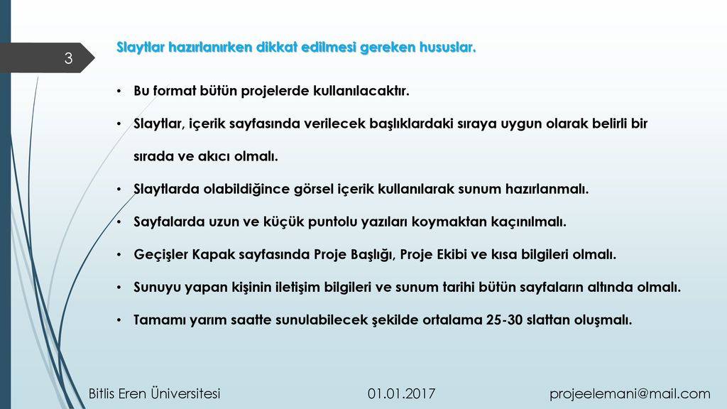 UNI0131 Proje Yönetimi ve Girişimcilik Dersi Proje Ödevi ppt indir